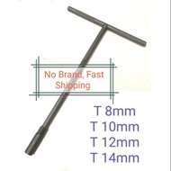 T tool spannar deep socket wrench T tools 8mm 10mm 12mm 14mm T8 T10 T12 T14