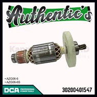 DCA Armature With Bearing (240V) Application to AZG06-6 / AZG06-6S
