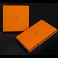 法國奢侈品牌Hermès愛馬仕經典橘色盒子 長方 含絨面泡棉墊