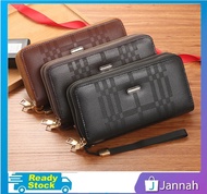Jannah Dompet Pendek Pemegang Kad Wanita ( Double Zip Multi-slot Card Holder Coin Long Purse ) 15W4