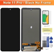 Super AMOLED For Xiaomi Redmi Note 11 Pro 5G LCD Display Touch Screen Digitizer Assembly Replacement
