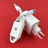 Original Realme 10 13 12 Pro+ 80W Charger SuperVooc Fast Charge EU Power Adapter USB C Cable For rea