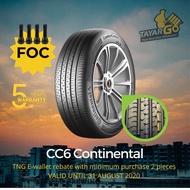 TAYARGO: 195/50-15 CC6 Continental Tyre Tayar Murah Rim 15 | Honda Toyota Proton