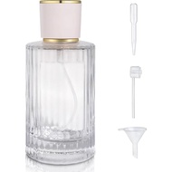 100ml/3.4oz Glass Spray Bottle Perfume Sprayer, Refilled Perfume Spray Bottle, 3 Perfume Dispenser (