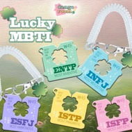 GANTUNGAN Lucky MBTI Keychain Keychain MBTI Keychain Cute