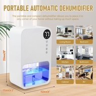1100ML Pembersih Penyerapan Kelembapan Pengering Dalam Ruangan Dehumidifier Kapasitas Besar Portabel
