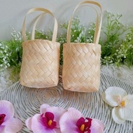 Bakul Telur Doorgift Basket Mengkuang Bamboo Handicraft