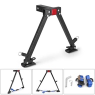 Universal Fit 2" Receiver Adjustable Height Hitch Mount Stabilizer Series Steel Receiver Hitch Stand