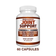 JOINT SUPPORT Glucosamine Chondroitin Turmeric Msm Boswellia - Advanced Joint Health Support Supplem