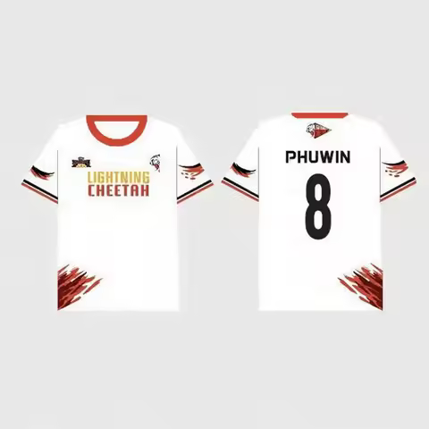2026 Summer Round Neck Casual Thailand Men and Women Gmm Tv Sports Meeting Jerseys 3d Printed Short-