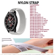 Fashion Nike Nylon Strap Band - Mibro A2 T2 C3 C4 Lite 3 GS Active Mi Watch S2 S3 S4 Watch 2 Pro Red
