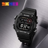 SKMEI Sports Watches for Men Waterproof Stopwatch Alarm LED Display Digital Mens Wristwatch Clock 21