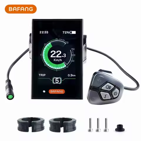 BAFANG DPC18 Display UART Protocol Full Color LCD for Electric Bike MID Drive Motor BBS01 BBS02 BBSH