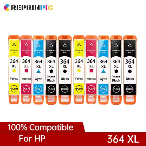 364XL Ink Cartridge For HP 364 HP364 XL Compatible Photosmart 5510 5515 6510 B010a B109a B209a 4620 