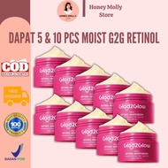 [BUNDLING] Glad2Glow Peach Retinol Moisturizer, Moist Retinol G2G 30GR BPOM, Moist Skin Anti-Aging A