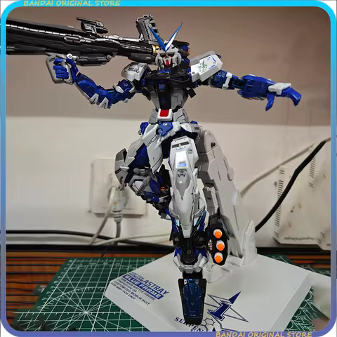 【IN STOCK】DABAN MG 1/100 Mbf-P03 Astray 8810 Blue Frame Full Weapons Metal Build Type Assembly Model