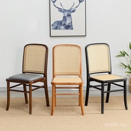 Retro Small Apartment Japanese Chair B & B Backrest 1S28