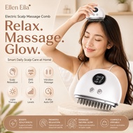 Ellen Ella Head Massager Scalp Comb Electric EMS Microcurrent & Light Therapy Hair Care