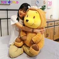【Ready Stock】35/55/70CM Win-nie-the-Pooh Doll Pillow Girl Heart Ragdoll Plush Toy Girlfriends Gift G