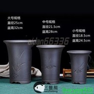 【三隻熊 】dt宜興紫砂蘭花盆建蘭四季蘭清雅紫砂盆蘭花花盆蘭花專用盆
