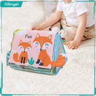 CCAngel Cute Desk Calendar Cloth Book Soft Touch Sensory Developmental Toy Crinkle Cloth Book for Toddlers Boys Girls Kids Infants Baby