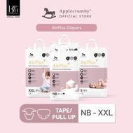 Applecrumby Airplus Overnight Chlorine-Free Baby Diapers