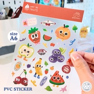 What the fruits Sticker A6-babylemonboo Cute Pattern Stickers Waterproof