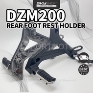 ORIGINAL 🔥 DEMAK DZM200 REAR FOOT REST HOLDER (R/L) FOOTREST FOOT REST BRACKET BELAKANG DZM KIRI KAN