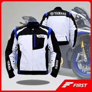 台灣現貨【First】送護具五件套防風外套!!! YAMAHA雅馬哈外套 騎行服 機車服 防摔服 四季 賽車服 防摔衣