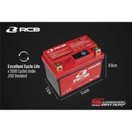 RCB Lithium Battery 5L(12V 24WH 120A) Y15ZR/Rs150/LC135/FZ150/EX5/Wave125