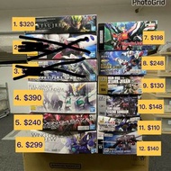 🦐雪梨紙 玩具～ 高達模型 Bandai  多款熱門高達模型 RG 1/144, MGSD, MG 1/100, 00Q, KA,  Seed gundam