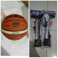 Molten GG7X basketball + iron pump