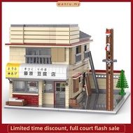 CaDA Initial D Fujiwara Tofu Shop Bricks Mechanical Master DIY Building Blocks Set C61031W