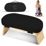 Meditation Bench - Foldable, Ergonomic, Bamboo Kneeling Stool— Perfect Seiza Bench Meditation Stool