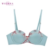 Wienna DB22206 ชุดชั้นใน เสื้อใน เวียนนา Luxury เสื้อชั้นใน ถอดสายบ่าได้ พร้อม Choker (push up) มีโค