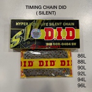 DID TIMING CHAIN 86L 88L 90L 92L 94L 96L HYPER LONG LIFE SILENT SRL110 W100 FUTURE SRL115 W110 W125 