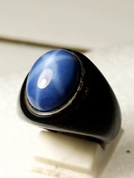Cincin Blue safir Star