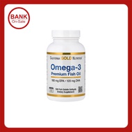 California Gold Nutrition Omega-3 Premium Fish Oil 100 Gelatin Softgels (Omega 3)