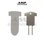 Original Grinder Mahlkonig E65 / E65S / E65-GBW / E65-GBS Silicone and Metal Flapper