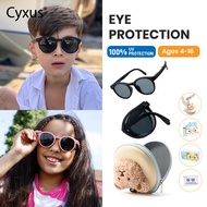 Cyxus Kids Folding Sunglasses Cute Baby Children's Sunglasses UV400 Protection 6022