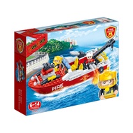 *** Place Boutique ** BanBao Building Blocks-New Fire Series- [NO.7105 Lifeboat]
