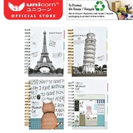 Unicorn Stationery A5 Spiral Journal Diary Notebook With Subject Index Divider UNB-560 Random Design
