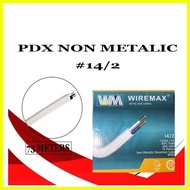 ☸  ◁ ♚ WIREMAX brand Pdx / Loomex Wire / Duplex Solid Wire / Dual Core Flat Wire 14/2 12/2 10/2