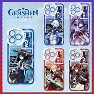 Phone Case For Huawei Honor X9B X8B X7B 20 Nova 3i 5T 7i 6SE 7SE Y9 2019 Cover Genshin Impact Game T