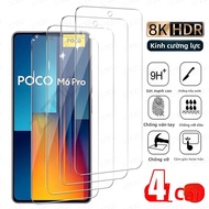4 Kính Cường Lực Bảo Vệ Màn Hình Trong Cho Xiaomi Poco M6 M7 M6Pro M7Pro M5s M5 M4 M3 Pro M6 Plus Ch