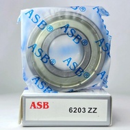 BALL BEARING 6203 ZZ ASB LAHER BEARING 6203ZZ IRON CAP 1pcs Bandung Regency