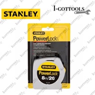 STANLEY 8meter/26ft Power Lock Measuring Tape STHT33428-8