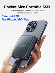 奧睿科 - ORICO 20Gbps 1TB Magnetic Portable SSD 手機磁吸移動固態硬盤 原裝行貨 二年保用 [A20PLUS-1TB]