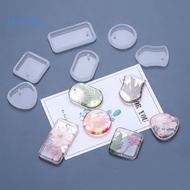 NAV Hanging Listed Epoxy Resin Mold DIY UV Crystal Resin Perforated Silicone Mold