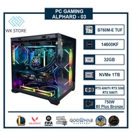 Alphard 03 PC Case | I5 14600KF, 32GB Ram, 1TB SSD, VGA RTX 5060/ 4060Ti/ 5060 Ti New Warranty 36T